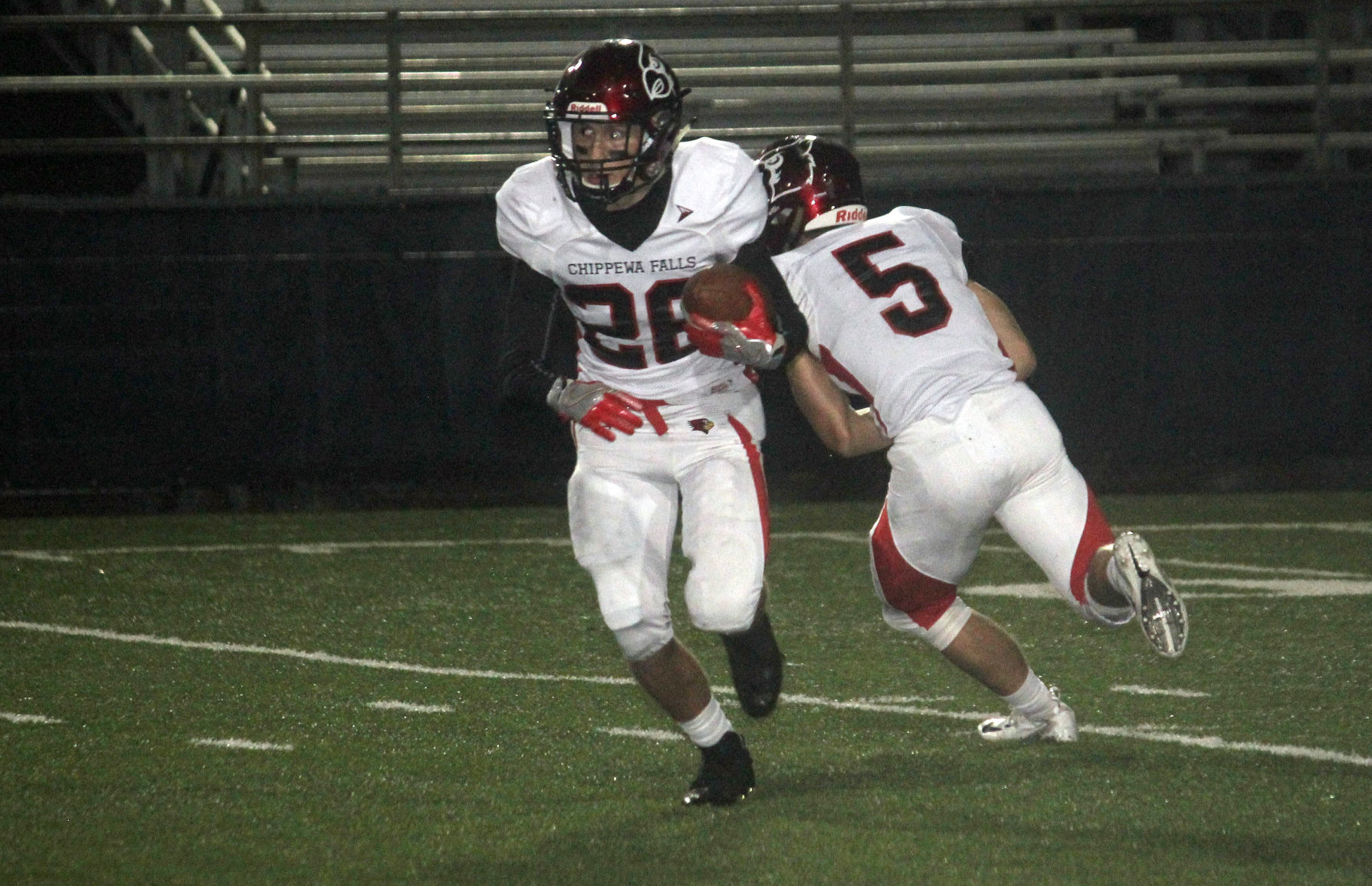 Chi-Hi football at Eau Claire North 10-5-18